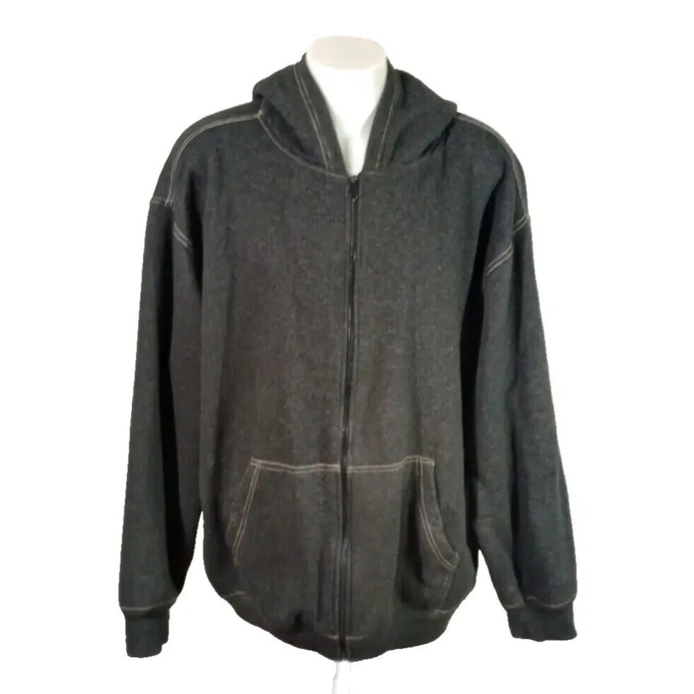 Seven 7 Jacket 4XL Big Men's Coat Hood Warm Pockets Warm & Stylish Fleece Lining